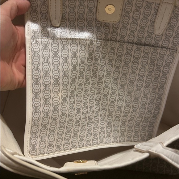 Tory Burch GEMINI LINK CANVAS TOTE BAG - Picture 9 of 13